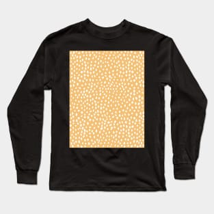 Yellow Dalmatian Print Long Sleeve T-Shirt